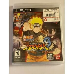 Sony Play Station 3 Naruto Shippuden Ultimate Ninja Storm 3 Video game